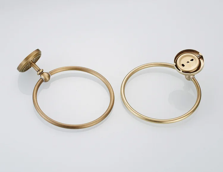 Бесплатная доставка самая низкая цена латунное кольцо для полотенец с настенным
