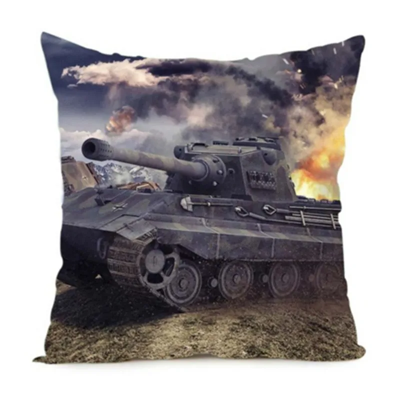 Горячая World of Tanks логотип игра подушка на заказ Чехол Подушка