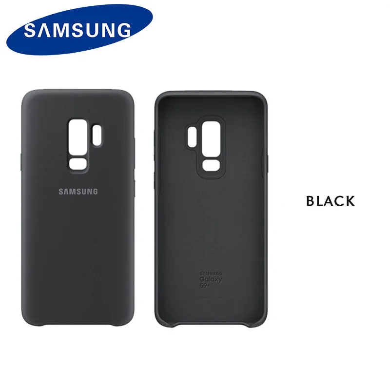 100% оригинальный samsung S9 Plus силиконовый чехол для Galaxy G960 G965 водонепроницаемый и
