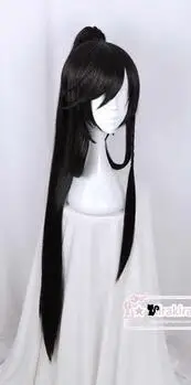 Wig Игра Touken Ranbu Online izuminoki Kanesada косплей костюм полный набор Самурайские Кимоно костюмы Хэллоуин Карнавальный Костюм - Цвет: Wig