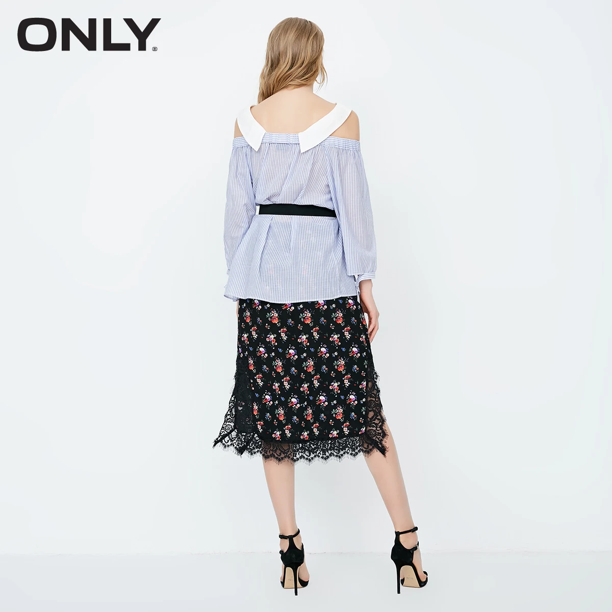 Женская свободная рубашка с открытыми плечами только весна лето 2019| |