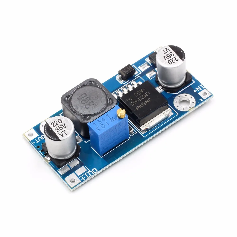 1.23V-30V DC-DC Buck Converter Step Down Module LM2596 Power Supply Output dc-dc step down | Электронные компоненты и