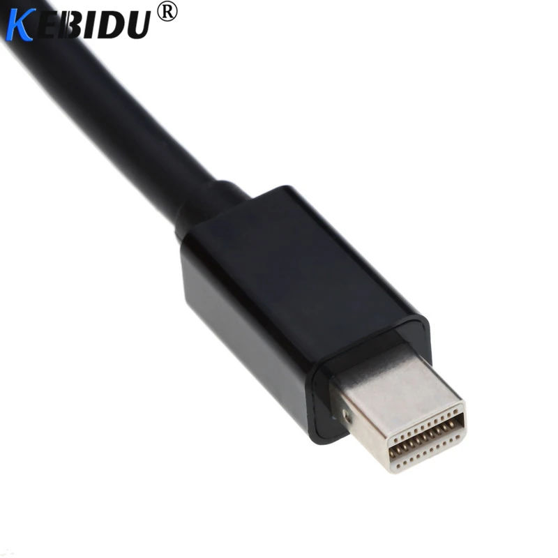 Адаптер kebidu Mini DP HDMI совместимый переходник с 4K дисплеем порт дисплея Для Macbook Pro Air