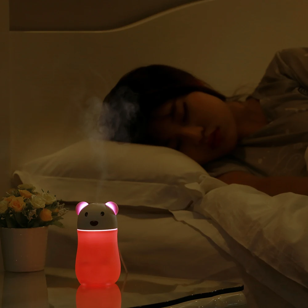 Ультразвуковой увлажнитель воздуха CSTT креативный дизайн настольный usb с 7