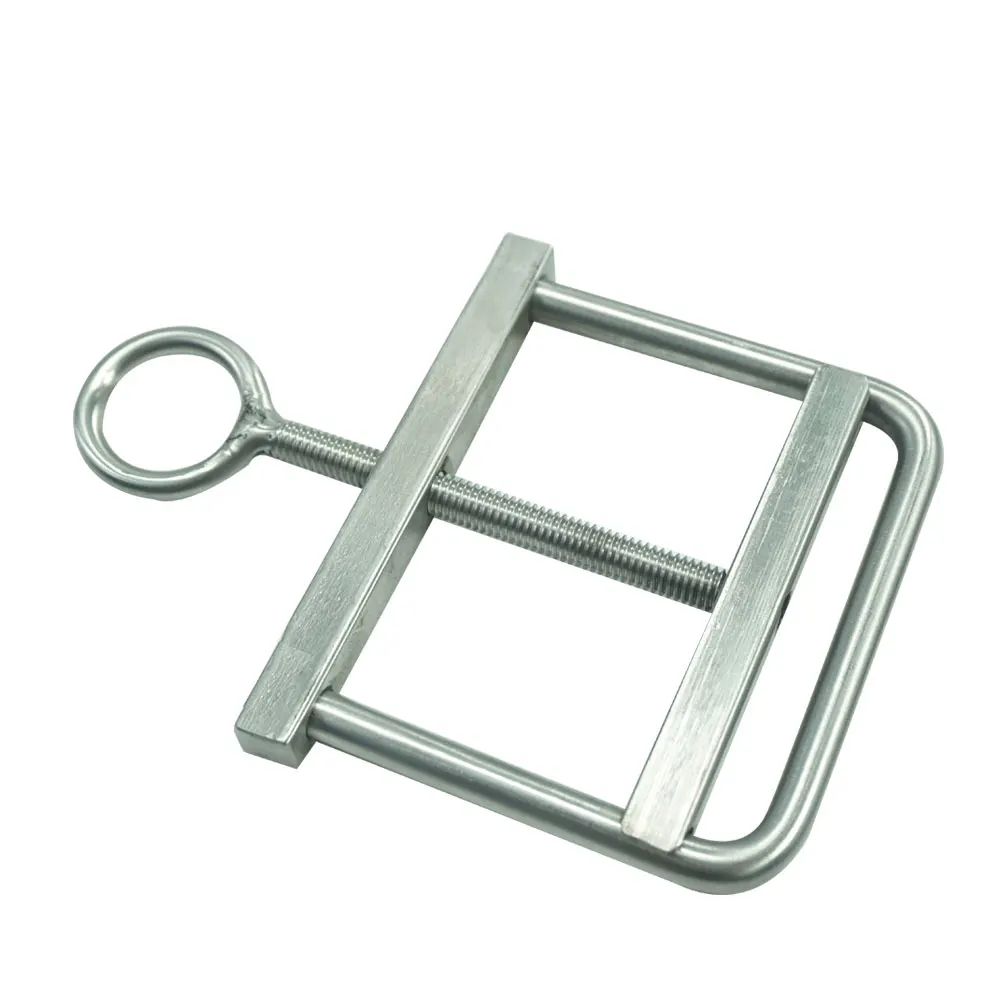 57 мм регулируемое кольцо для вытягивания мошонки из нержавеющей стали с