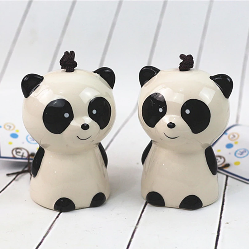 Panda керамические колокольчики миниатюрные украшения китайский стиль