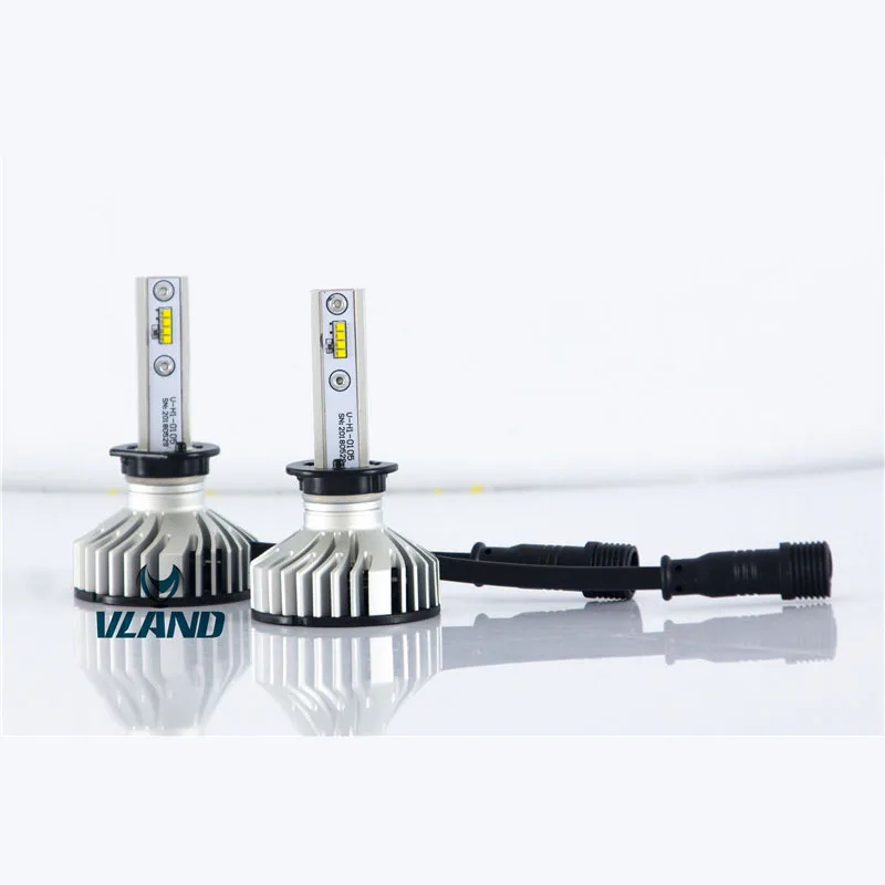 VLAND H1 H3 H7 H11 H13 D2H D2S 9005 9006 H4 Автомобильный светодиодный фонарь с шариковыми