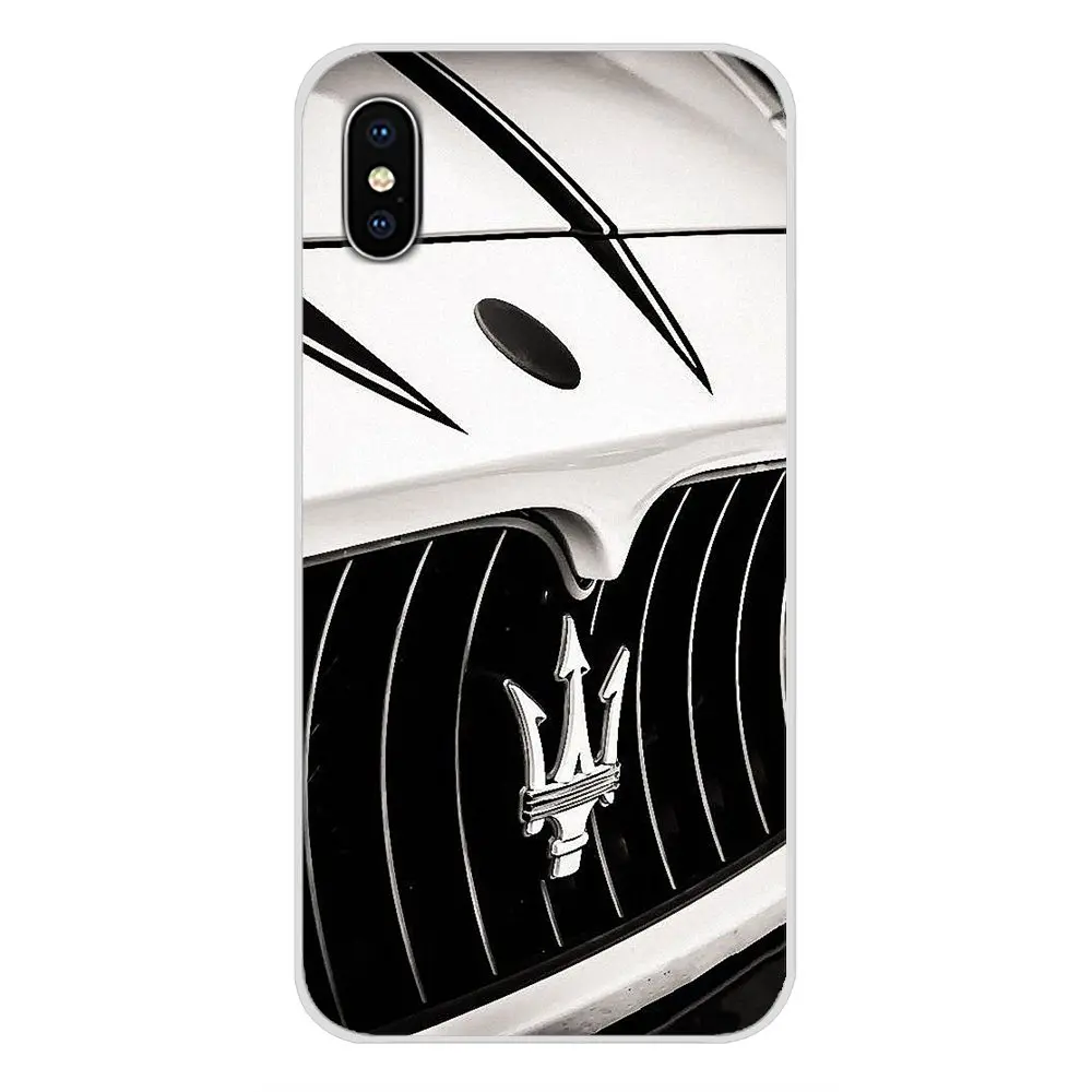 Аксессуары чехлы для телефонов Apple iPhone X XR XS MAX 4 4S 5 5S 5C SE 6 6S 7 8 Plus ipod touch Hot Maserati|Чехлы-накладки| |