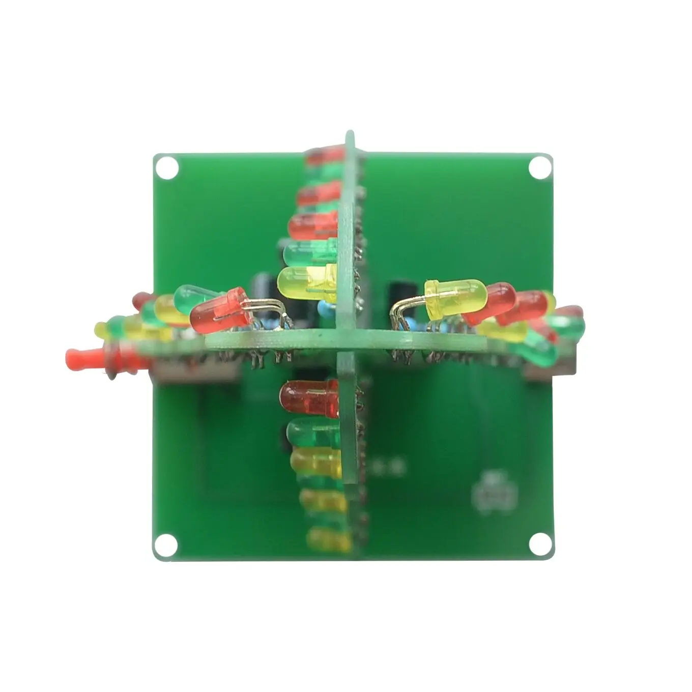 Носки с трехмерной аппликацией в виде 3D Рождественская елка светодиодный DIY Kit