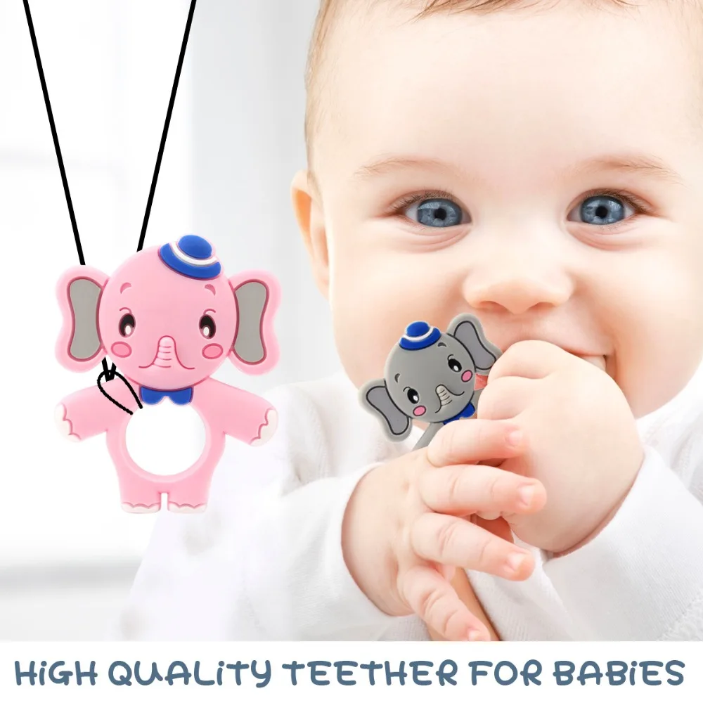 1 шт. силиконовые бусины подвески для детей|silicone baby teether necklace|silicone beadsbeads |