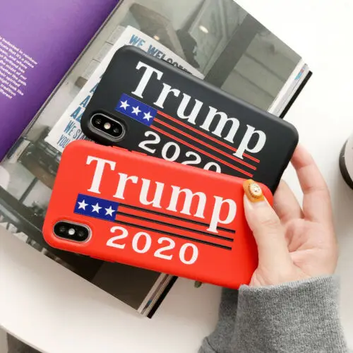 2 вида цветов Горячая Мода США Трамп 2020 чехол для телефона iPhone X XS MAX XR 8 7 6 6S