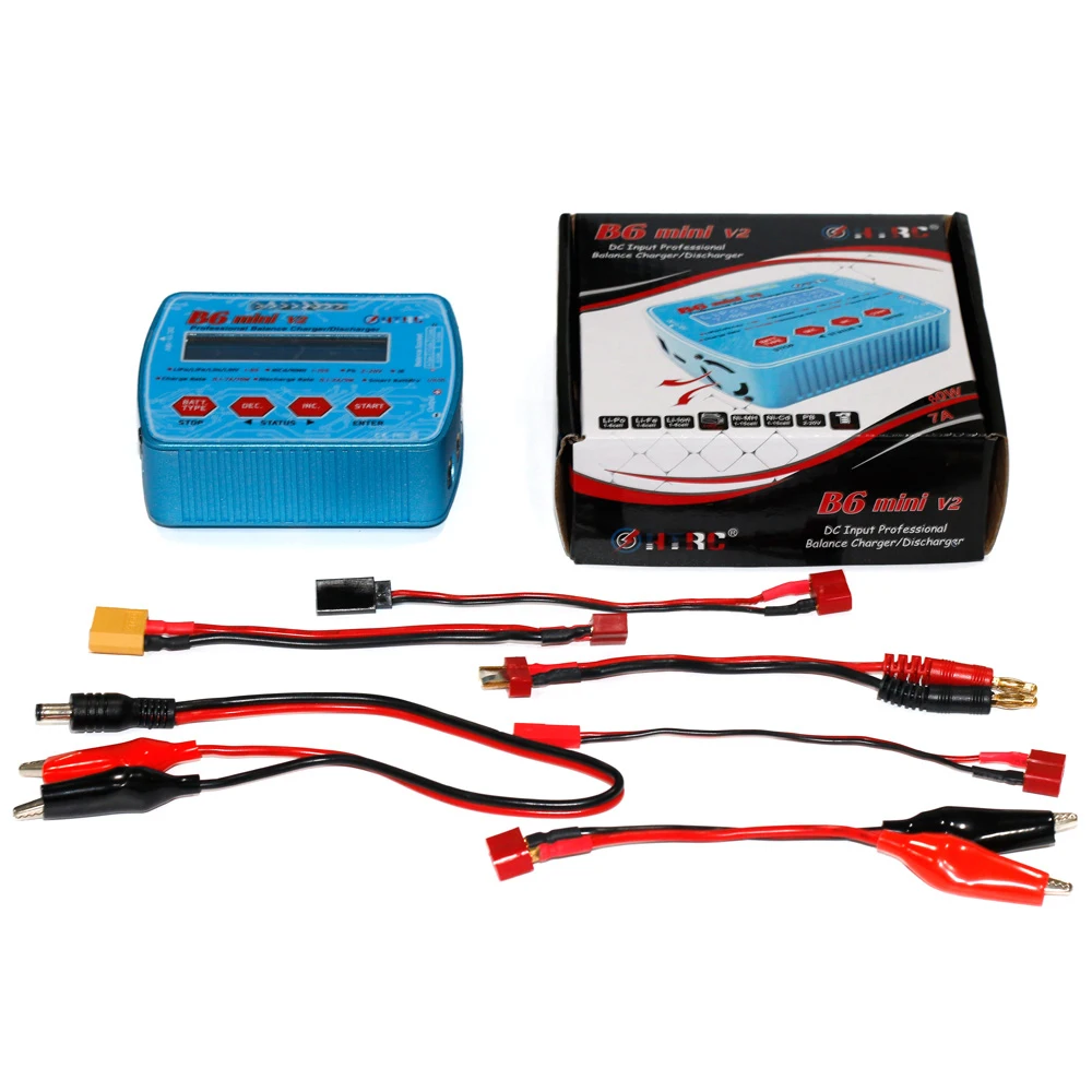 IMAX B6 Mini V2 80 Вт 7A профессиональная цифровая RC модель баланс зарядное устройство Dis зарядное устройство для Lipo Lihv LiIon LiFe NiCd NiMH батарея HTRC