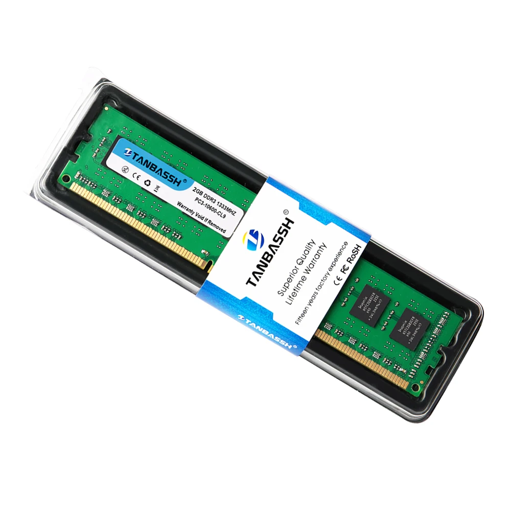 DDR3 2 Гб 1333 МГц для рабочего стола оперативная память 240pin 1 5 V длинный двухрядный