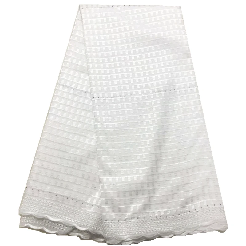 hot selling african lace fabric cotton swiss voile in switzerland high quality 2019 polish with stones | Дом и сад