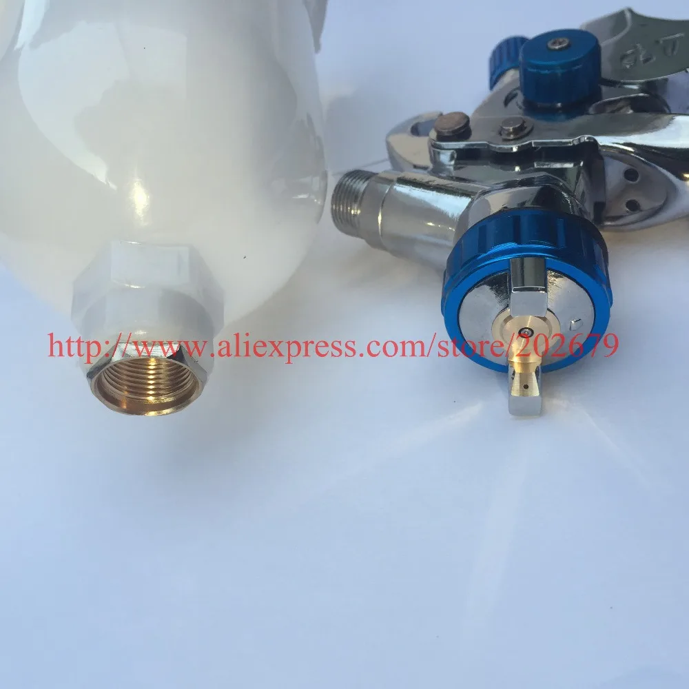 602 spray gun Auto Car Paint Spot Repair with Plastic Cup Sprayer HVLP Spray Gun 250CC cup | Инструменты