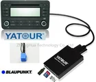 Цифровой музыкальный автомобильный аудиоадаптер Yatour, USB, стерео, MP3, AUX, Bluetooth, для Blaupunkt Rover 2545MGF, интерфейс CD-чейнджера