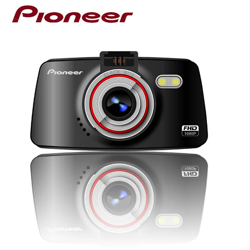 Pioneer DVR40 Full HD 1080p Мини Автомобильный dvr видеомагнитофон 2 7 дюймов черный ящик с g