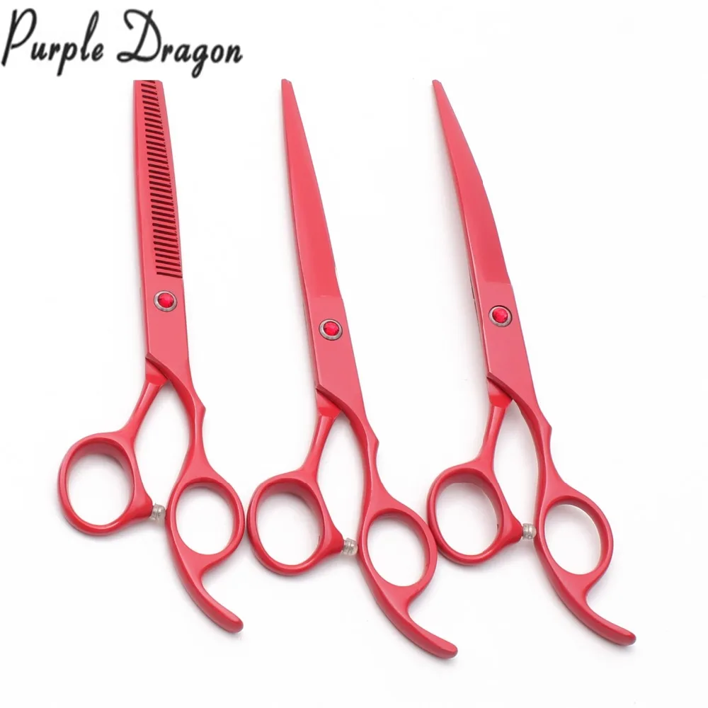 Ножницы для стрижки волос Purple Dragon 7 0 дюйма 19 5 см | Красота и здоровье