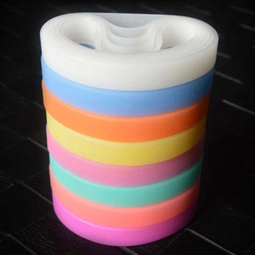 12 шт. гибкие силиконовые резиновые браслеты|silicone rubber wristbands|rubber wristbandbracelet wholesale |
