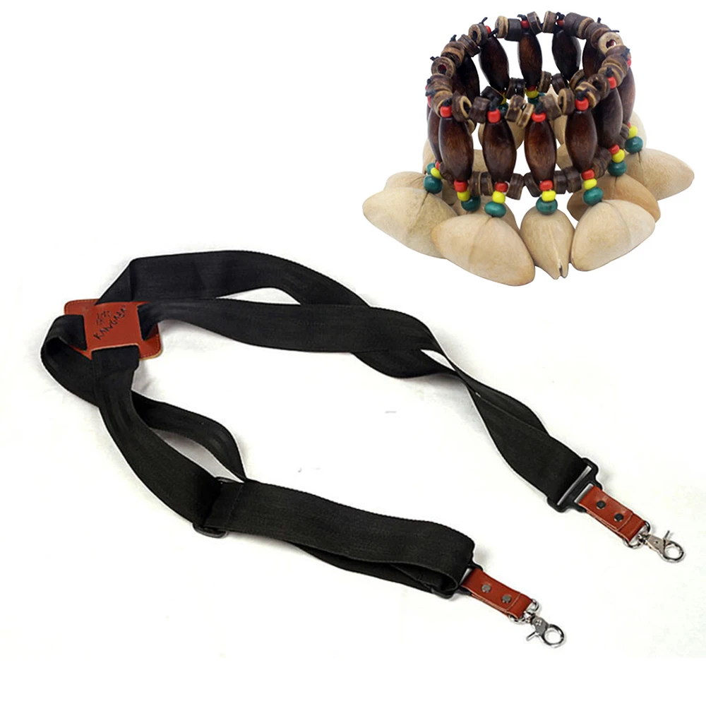 MoonEmbassy ремень для джембе Африканский ручной барабан плечевой с колокольчик на