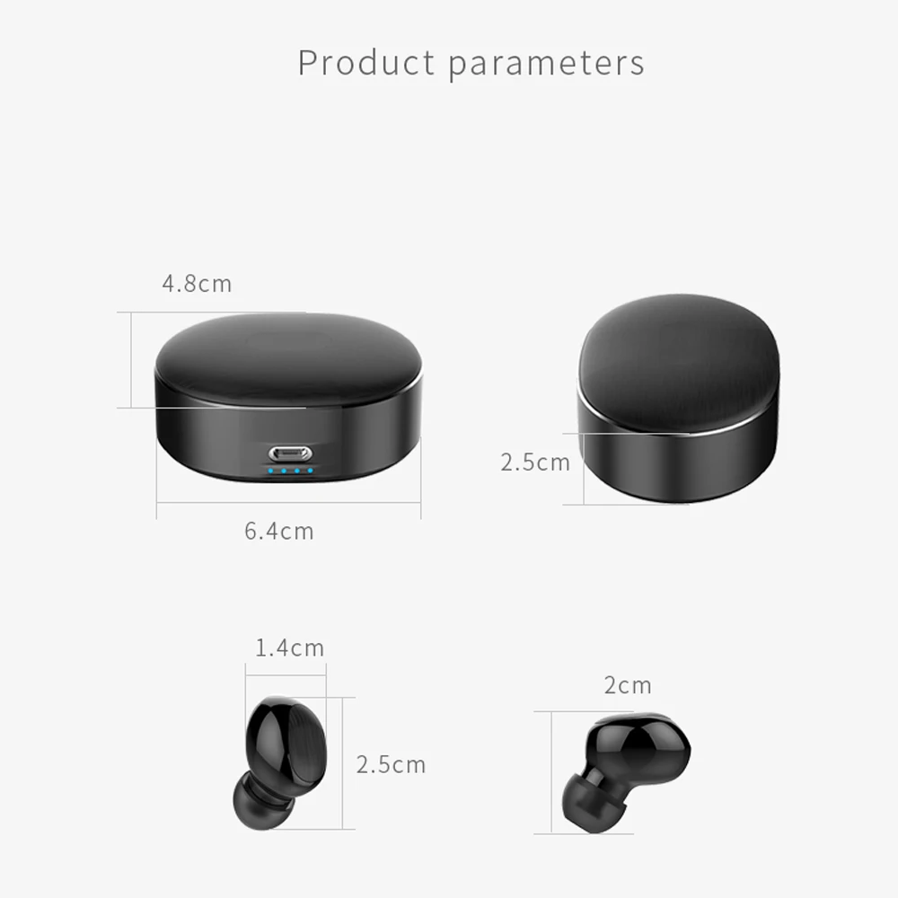 TB20 TWS мини беспроводные Bluetooth наушники с зарядным боксом спортивные гарнитуры для