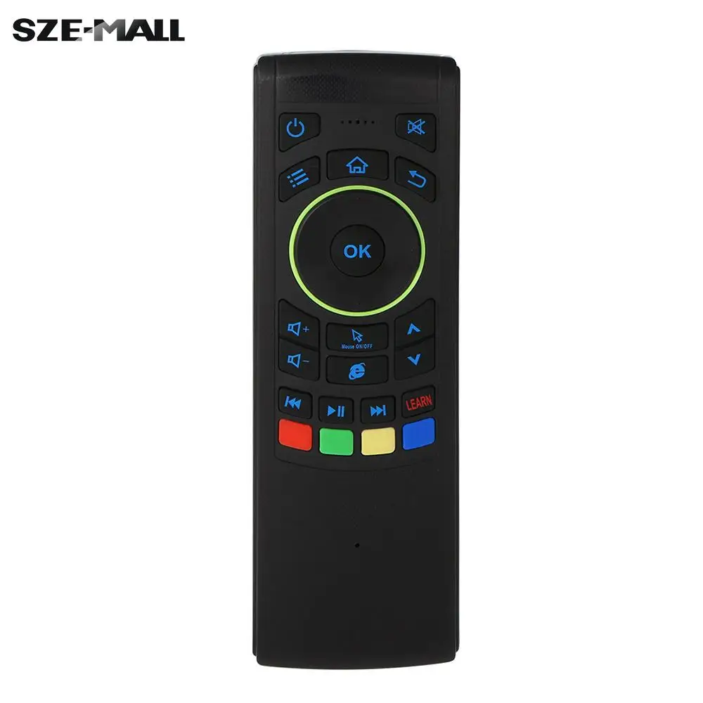 2 4G 6 осевая Беспроводная клавиатура Air Mouse с дистанционным управлением осевой