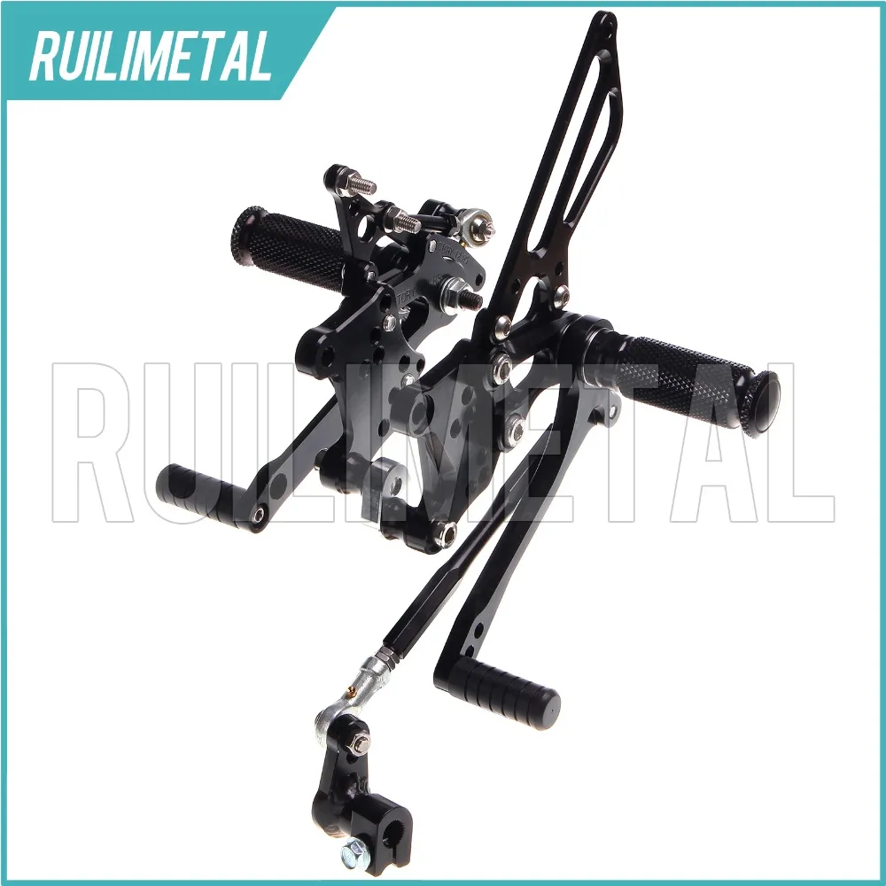 Новый CNC задний Набор Rearsets Регулируемые подножки для ног APrilia RSV1000 R/FACTORY 04 05 06 07 08 2004