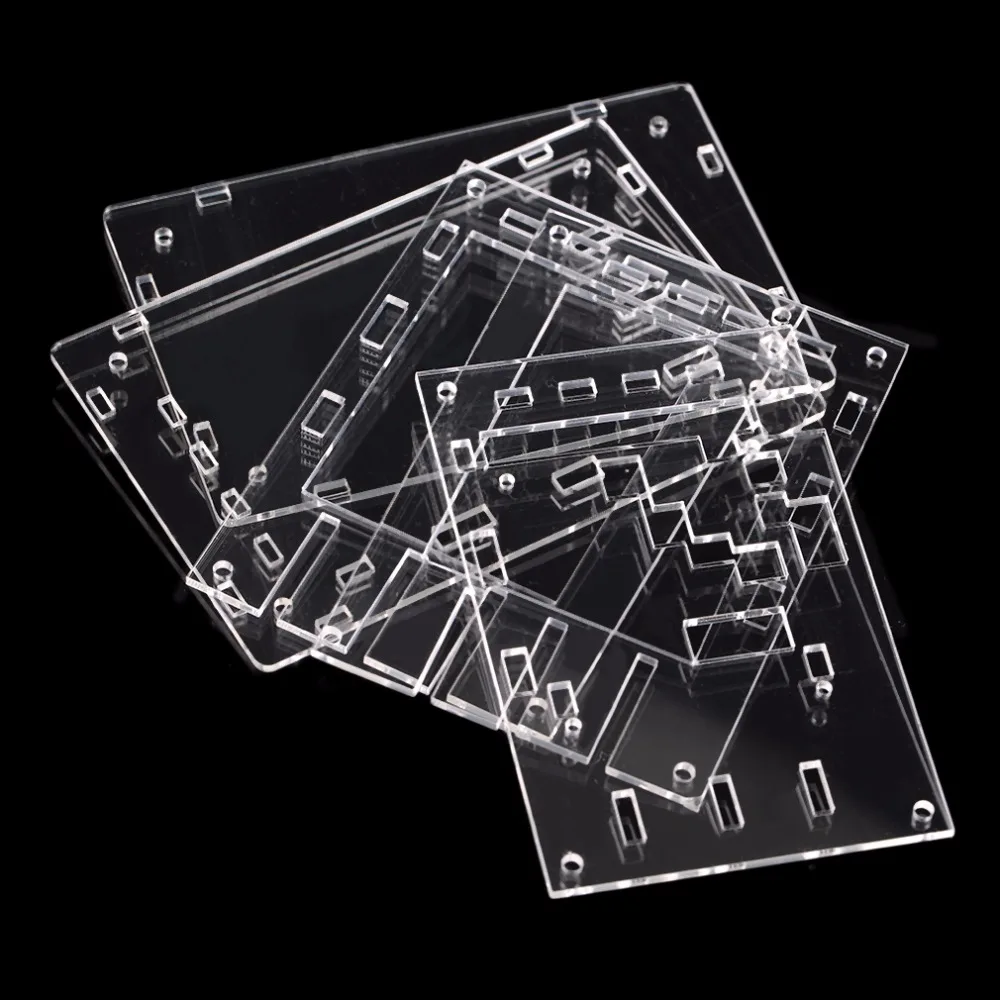 Новый прозрачный DSO138 2 4 &quotTFT карманный цифровой осциллограф комплект diy части