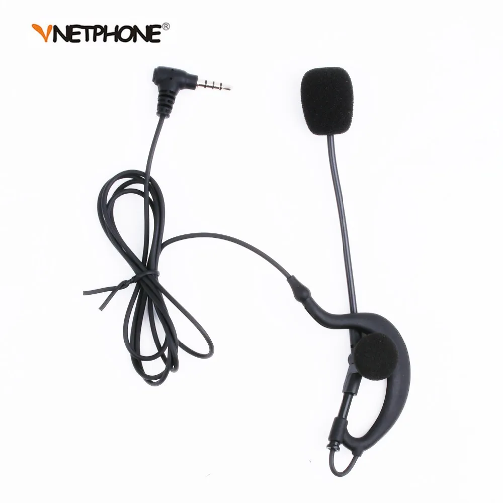 Мотоцикл Bluetooth Helme переговорные 3,5 мм разъем, гарнитура микрофон Микрофон для Vnetphone V6 V4 V6C V4C Bluetooth домофон