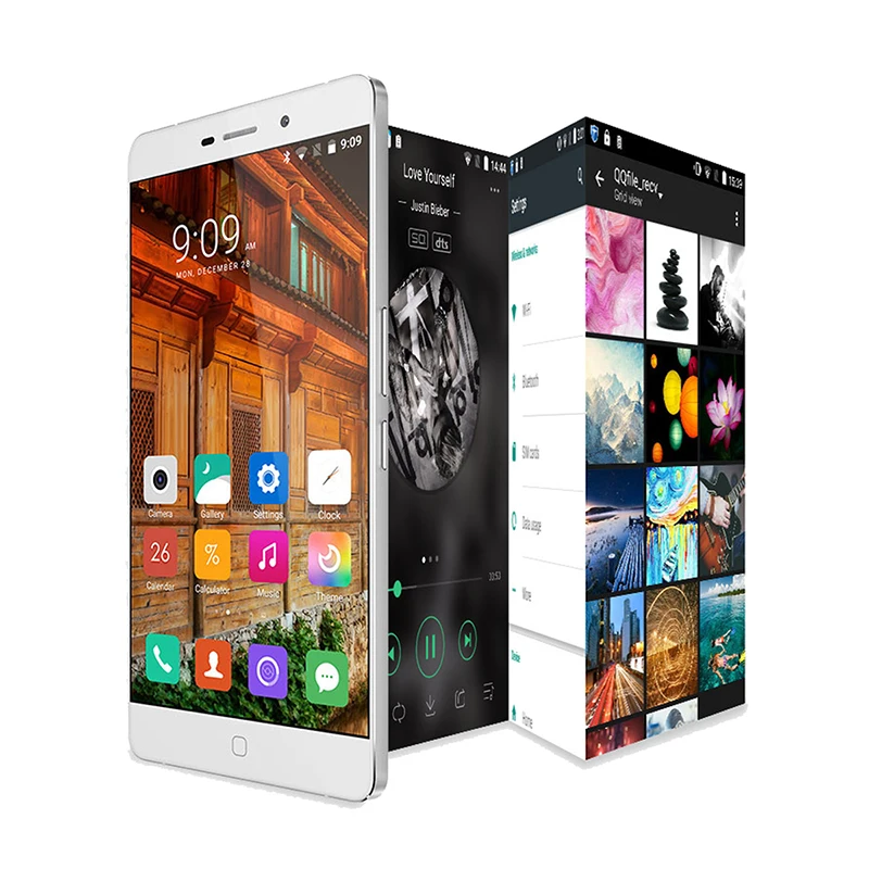Беспроводная зарядка сканер отпечатков пальцев NFC Android 7 0 Оригинальный elephone P9000 5