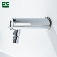 bathroom faucet wall mounted single cold sensor faucet automatic faucet bathroom vanity no need hands faucet torneira do banheir