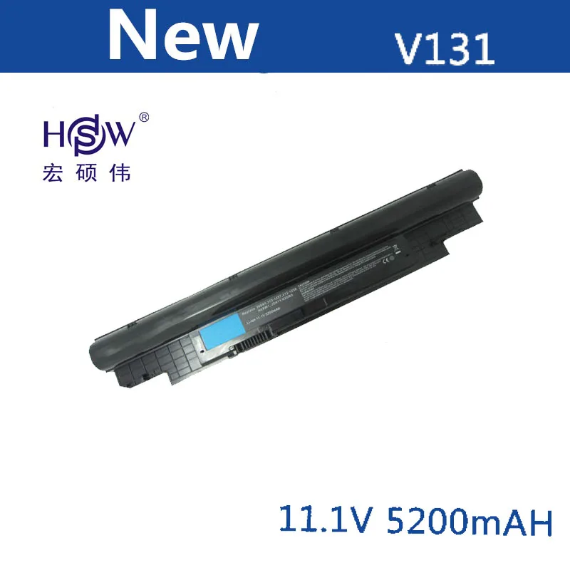 HSW 11 1 V 5200MAH Аккумулятор для ноутбука DELL Vostro V131 V131R V131D Inspiron 13Z N311z 14Z N411z H2XW1 H7XW1 268X5 bateria