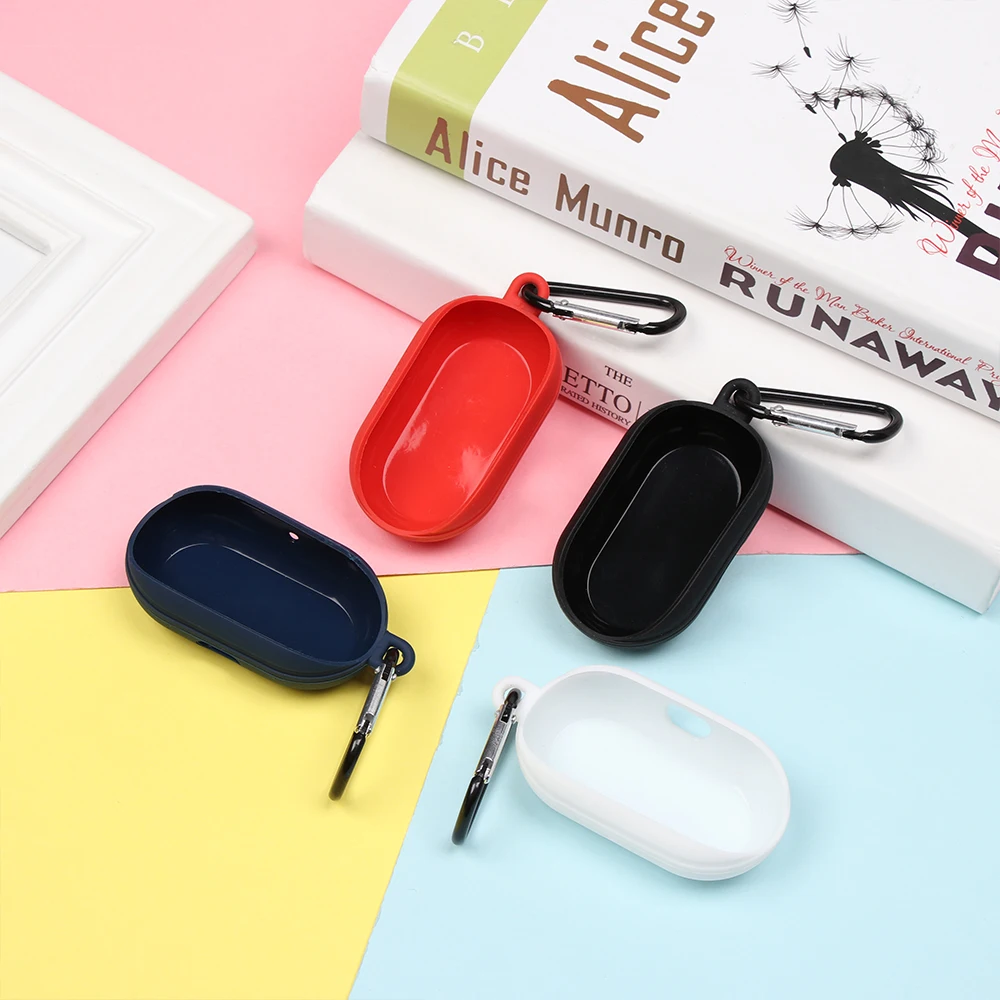 Новый силиконовый защитный чехол с крючком для наушников Samsung Galaxy Buds 2019