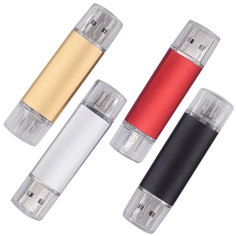 Поворотный usb флеш накопитель OTG Micro 2 0 высокоскоростной внешний 64 ГБ 32 16 хорошо