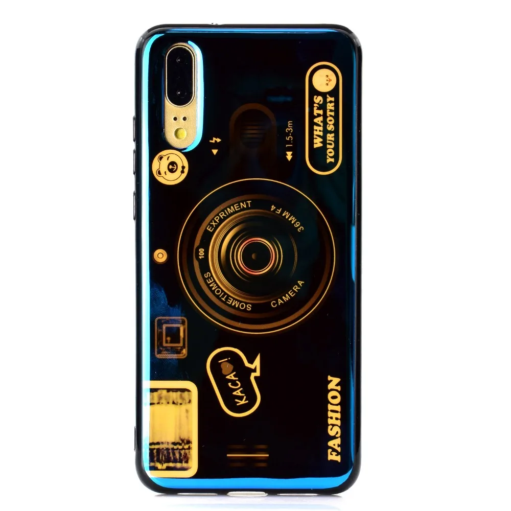 3D Camera Case for coque Xiaomi Mi 8 Mi8 A2 Lite / Redmi Note 5 Pro Etui Telefoon Hoesjes | Мобильные телефоны и