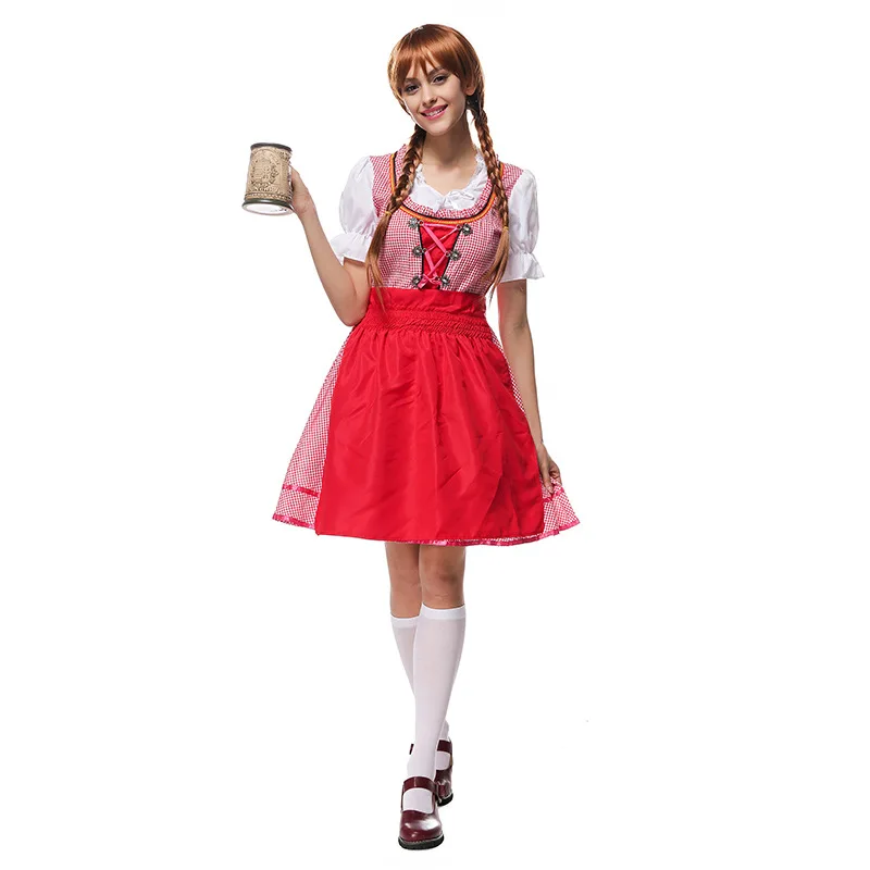 Костюм на Октоберфест немецкий карнавал для вечевечерние платье пивной девушки