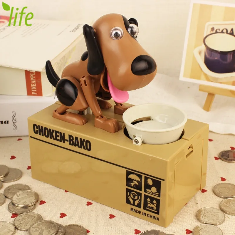 Копилка Doggy Canine Роботизированная копилка для монет денег Choken Bako копилка|money bank|piggy