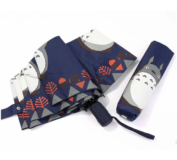 Креативный Тоторо зонт от солнца и дождя Акция автоматический ручной мультяшный