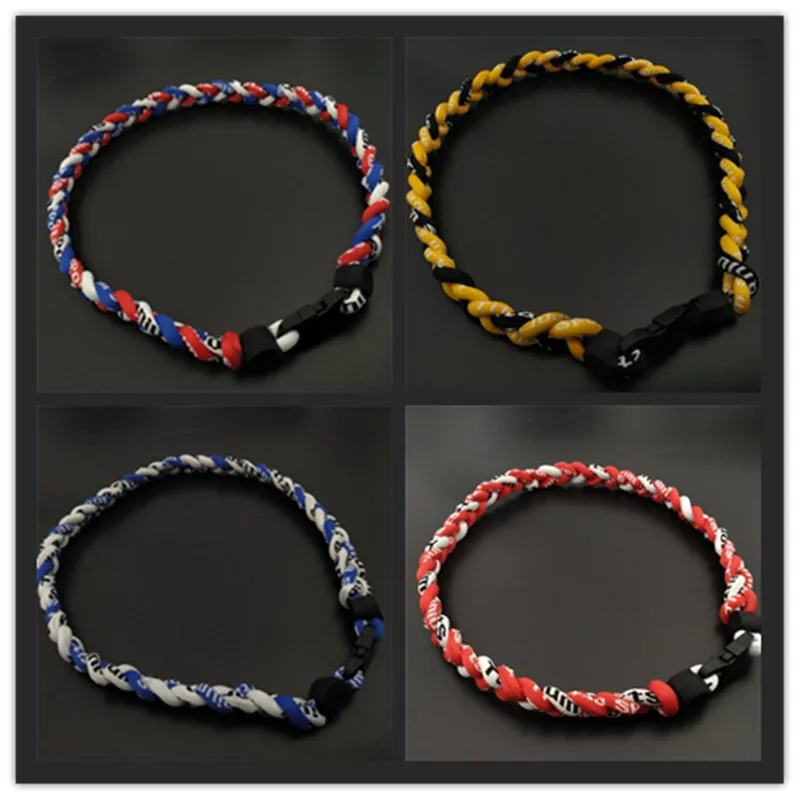 Нейлоновое жаккардовое ожерелье с положительной энергетикой ручной работы