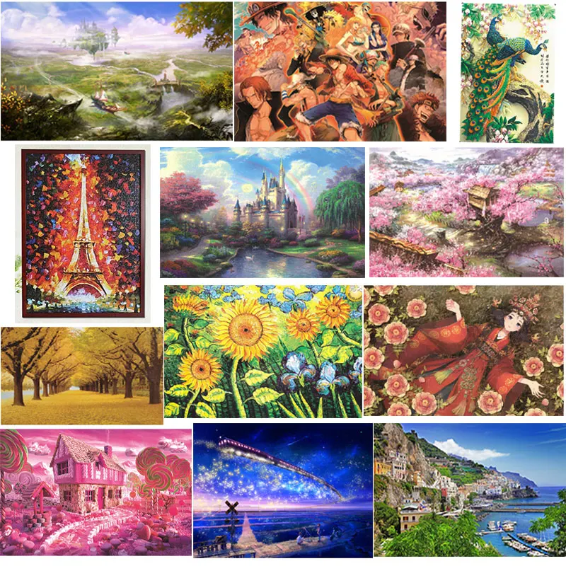 Деревянные пазлы 1000 шт. взрослые светящиеся Пазлы Антистресс детские игрушки для