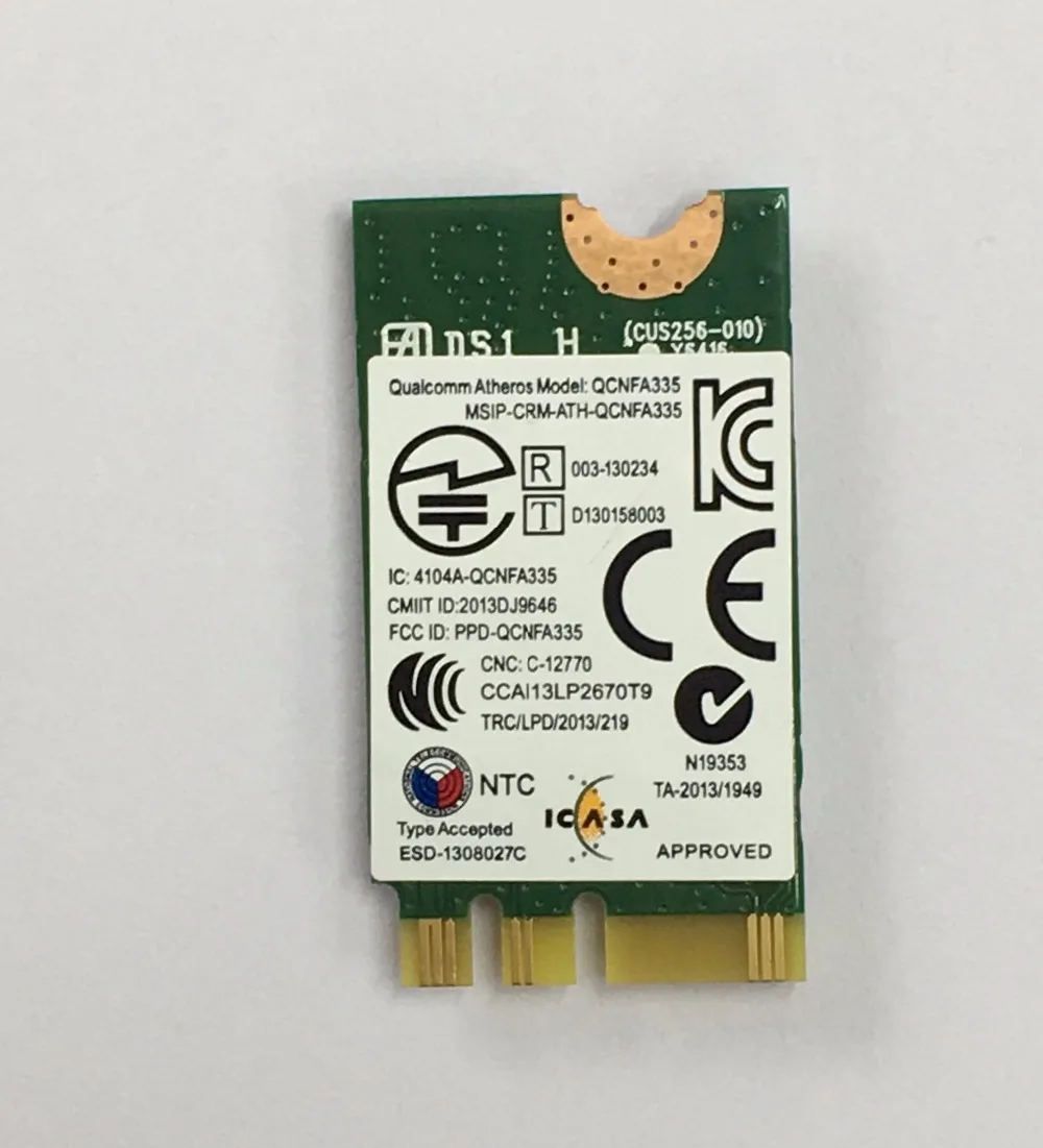 Беспроводная карта для Dell DW1707 WLAN WiFi 802 11 b/g/n + Bluetooth 4 0 NGFF VRC88 Latitude 3340 E5250 3550 E7250