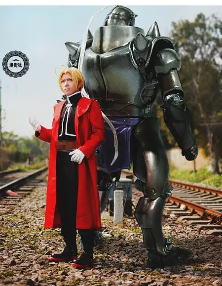 Аниме Стальной алхимик Эдварда Элрика Косплей Костюм|edward elric cosplay costume|cosplay costumeedward