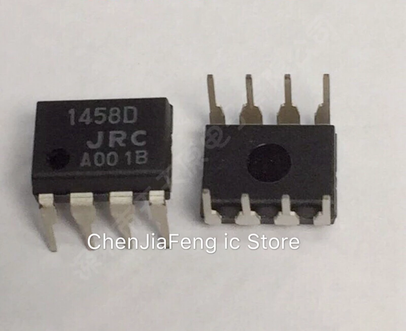 

10PCS/LOT New original NJM1458D 1458D DIP8