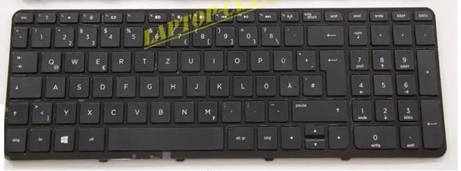 Новый Ноутбук клавиатура для HP Pavilion 17 e000 e100 серии QWERTZ НЕМЕЦКИЙ/DEUTSCH/АВСТРИЙСКОЙ