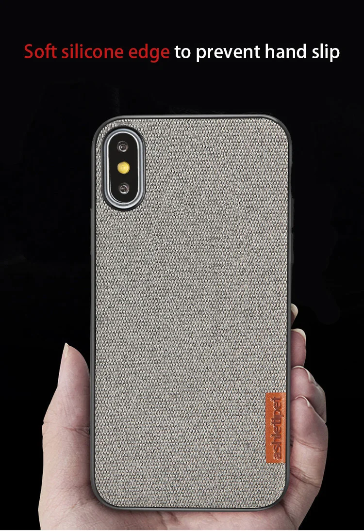 Винтажный тканевый чехол для телефона для iPhone 11 11 Pro 11 max XS XR XSmax 5 5S SE 6 6S 7 8 plus анти-осенний ультратонкий защитный чехол