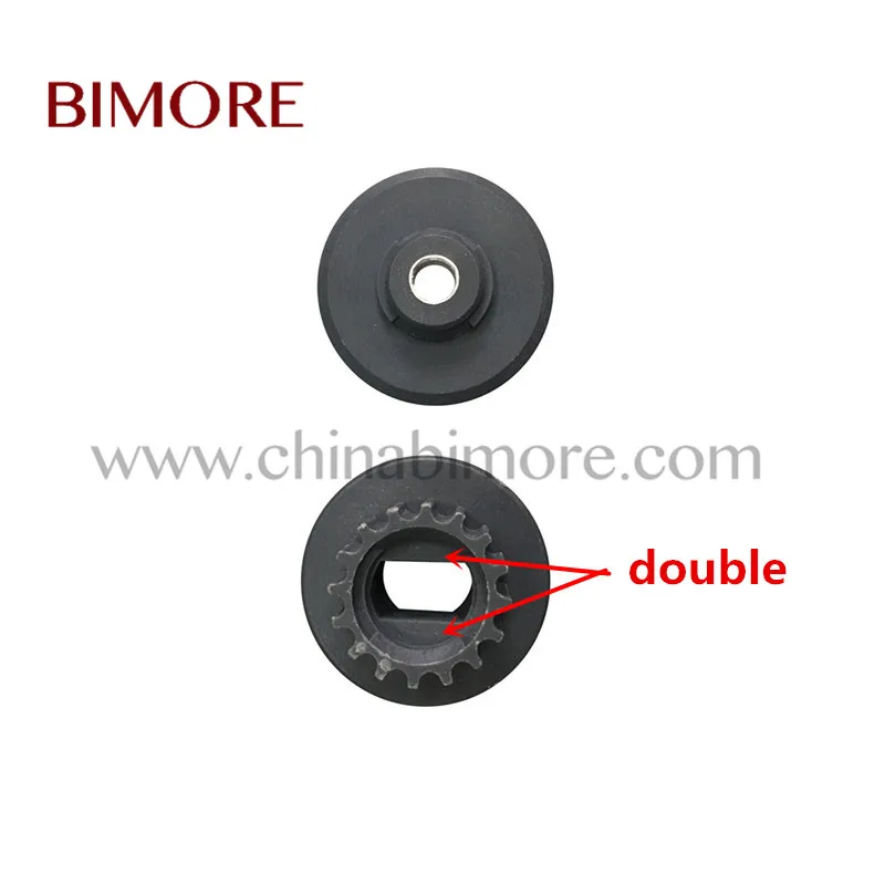 

10 Pieces BIMORE Elevator door motor belt roller use for Escalator Elevator Parts K200 double