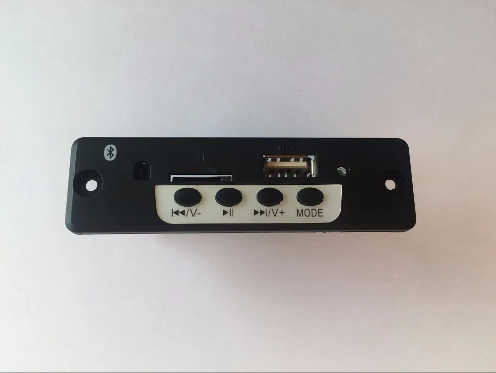 DC3.7 5V MP3 аудио декодер плата Bluetooth усилитель 3 Вт * 2 Поддержка U диск FM радио TF карта