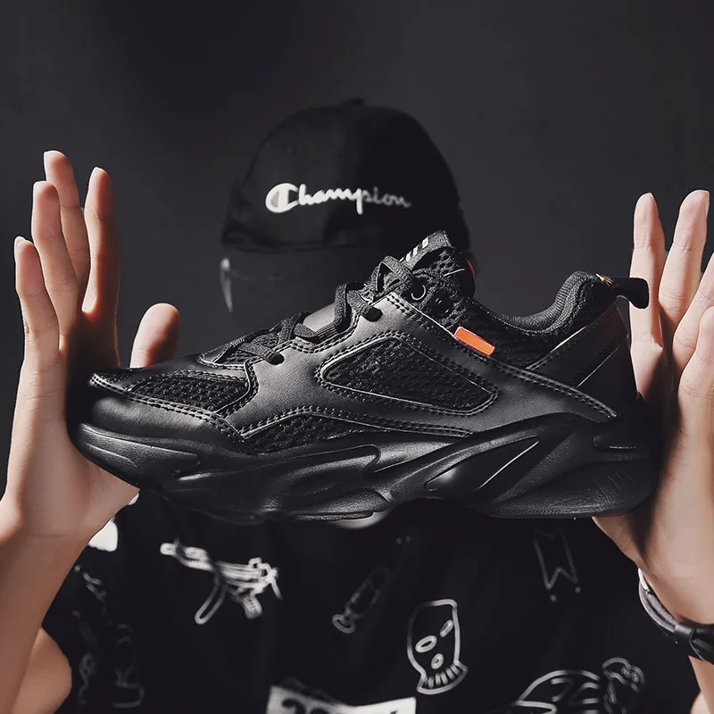 Breathable Autumn Men Shoes Sneakers 2019 Big Size 46 Casual Male Footwear For Fashion Mesh RMC-079 |