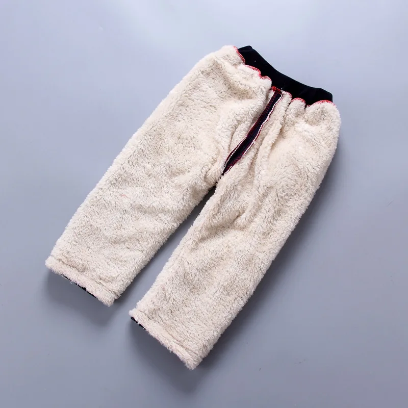 Baby boys warm thick velvet trousers for bebe infants pants winter newborn baby cotton casual sports long leggings |