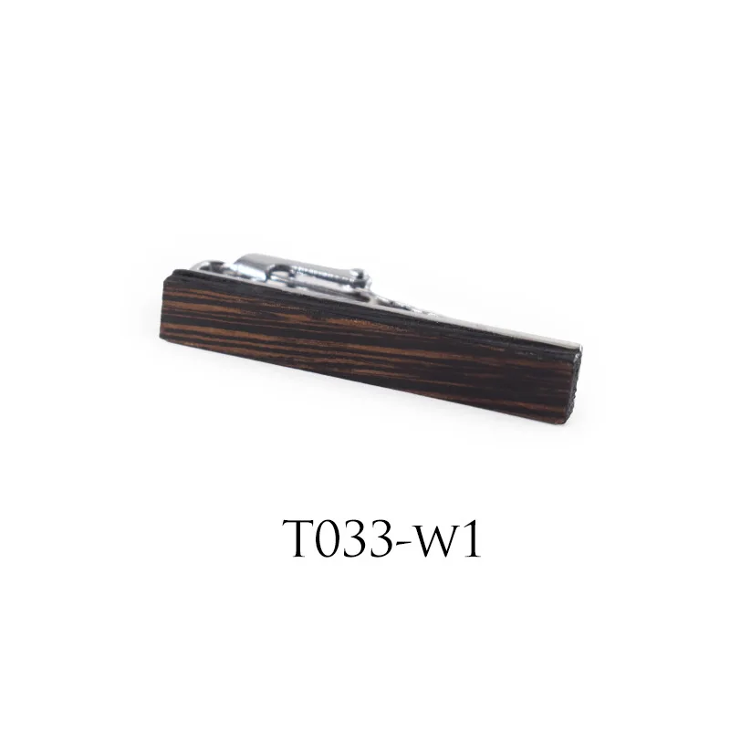 Wood Tie Clips Французский Мужской винтажный деревянный подарок сплав медь металл галстук бар жених свадебная деловая Вечеринка деревянный Романтический зажим для галстука - Окраска металла: Wood Tie Clips